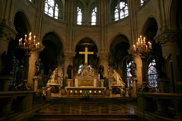 Notre dame de Paris — Stok fotoğraf