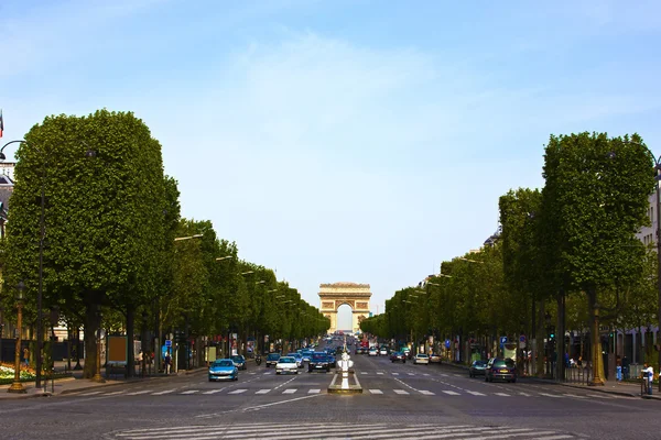Avenue Champs Elysees Paříž — Stock fotografie