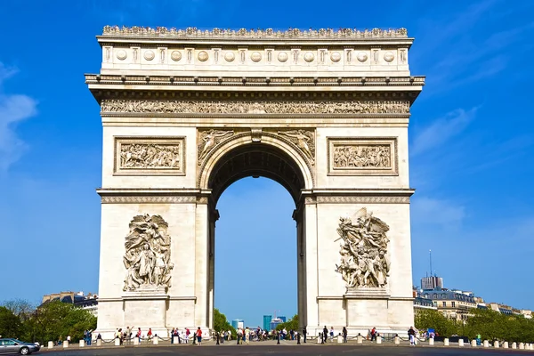 Łuku Triumfalnego Paryż — Zdjęcie stockowe