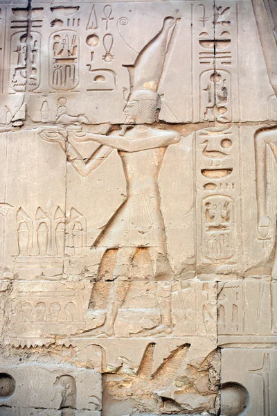 Amenhotep IV Tempio di Karnak luxor — Foto Stock