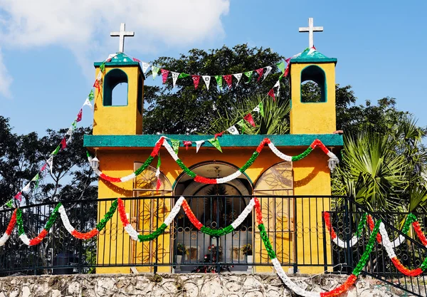 Mexikanische Kirche Stockbild