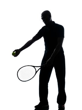 erkek tenisçi Servisi