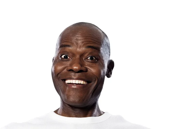 Retrato del hombre sonriente sorprendido —  Fotos de Stock