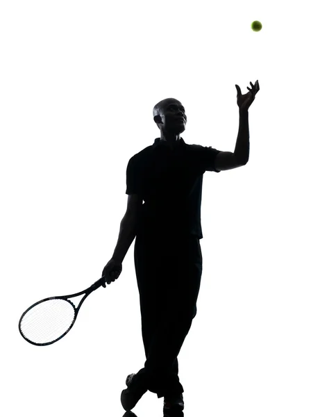 Mies tennispelaaja — kuvapankkivalokuva