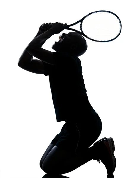 Людина тенісист — стокове фото