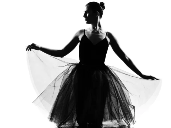Kvinna balettdansös — Stockfoto