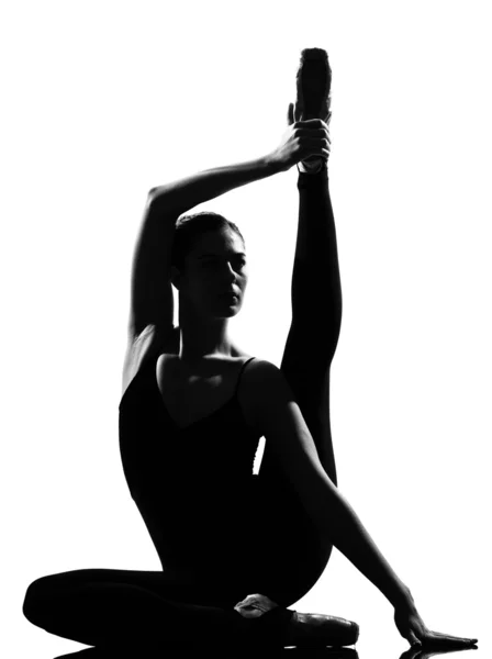 Γυναίκα χορευτής μπαλέτου — Φωτογραφία Αρχείου