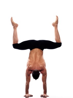 adam yoga amut tam uzunlukta jimnastik akrobasi