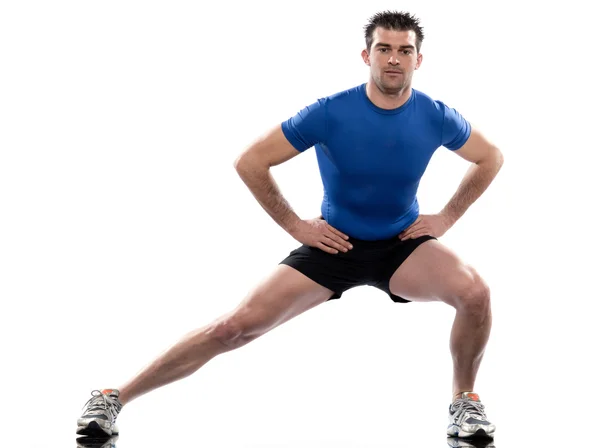 Stretching workout posture — Stock Photo, Image