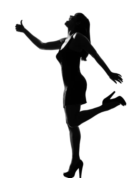 Stylish silhouette — Stock Photo, Image