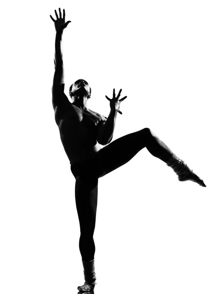Człowiek tancerz taniec — Zdjęcie stockowe