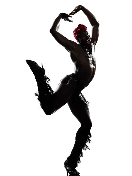 Człowiek tancerz taniec — Zdjęcie stockowe