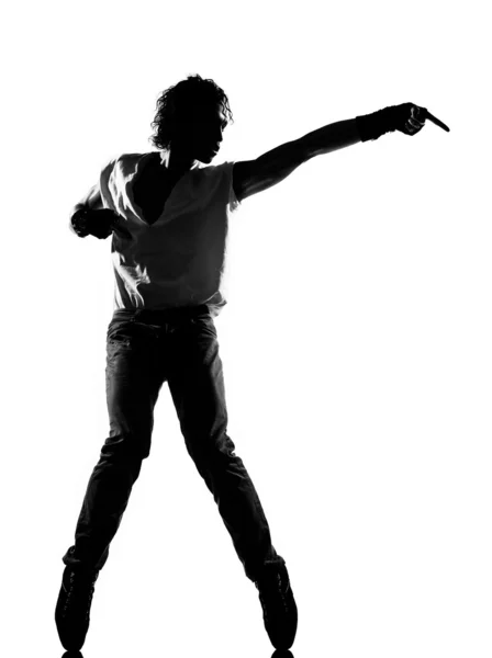 Hip hop funk dancer dancing man — Stock Photo, Image