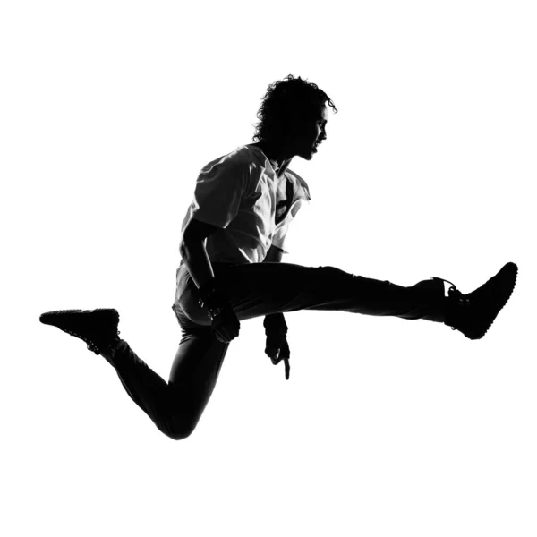 Χιπ χοπ funk χορεύτρια χορό τον άνθρωπο — Φωτογραφία Αρχείου