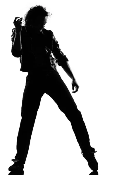 嘻哈放克舞者跳舞的男人 — 图库照片
