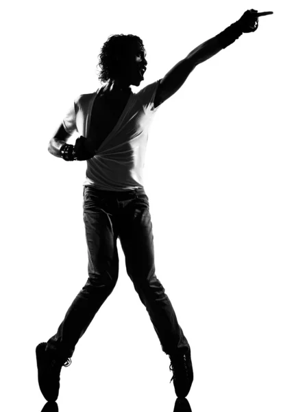 Танцор хип-хоп-фанка Лицензионные Стоковые Фото
