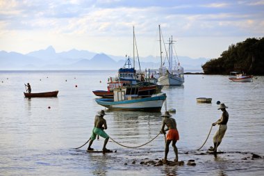 Praia da armacao buzios clipart