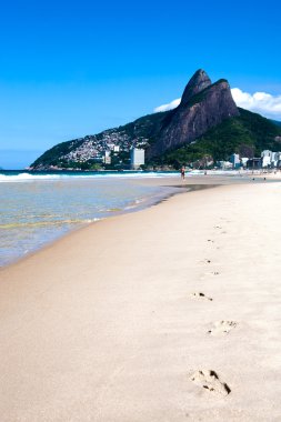 Leblon ipanema beach clipart