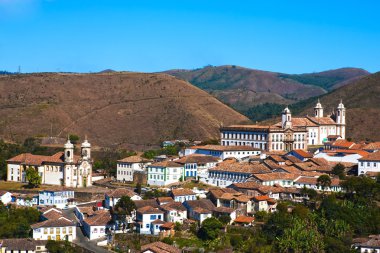 Ouro Preto'daki cityscape