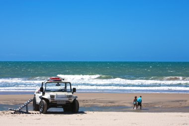 Tourist buggy prainha clipart