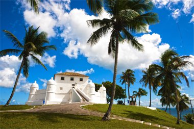 Montserrat fort salvador of bahia clipart