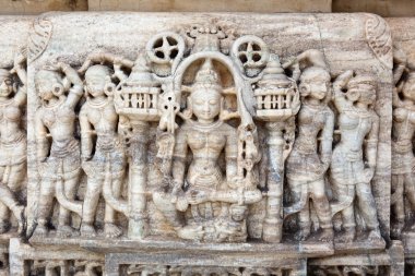 Adinath Temple.India clipart