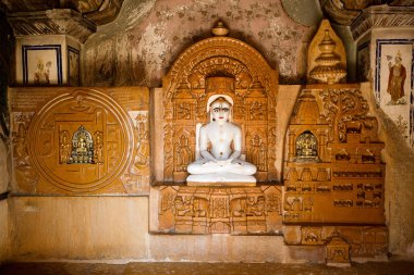 Jain temple of lodruva clipart