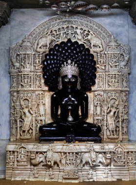 Jain temple of lodruva clipart