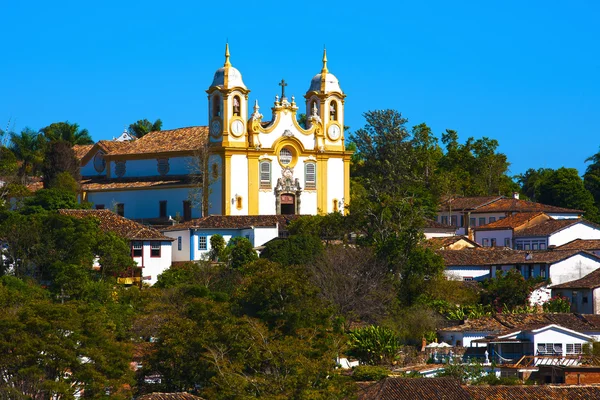 Μητέρα santo de antonio εκκλησία της tiradentes minas gerais της Βραζιλίας — Φωτογραφία Αρχείου