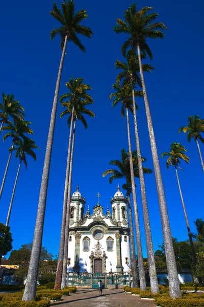 Церква Мінас дель Рей Бразилія — стокове фото