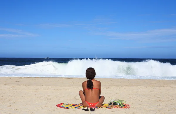 stock image Copacabana beach