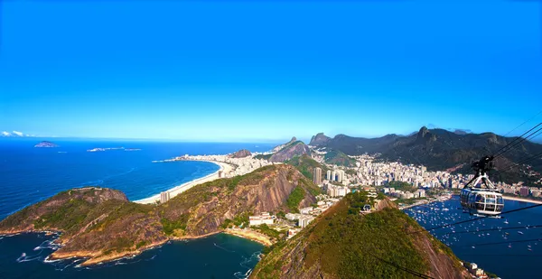 Botafogo och copacabana — Stockfoto