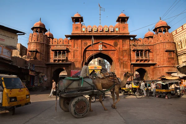 Gate in Bikaner — Stock Photo, Image