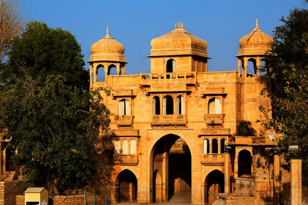 Tanque Gad Sagar cerca de Jaisalmer — Foto de Stock