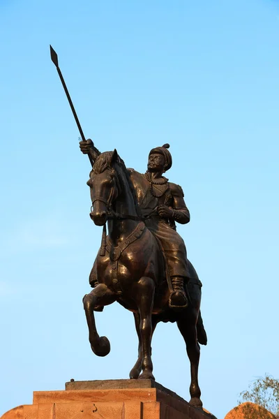 Statua di Ganga Singh a Bikaner — Foto Stock
