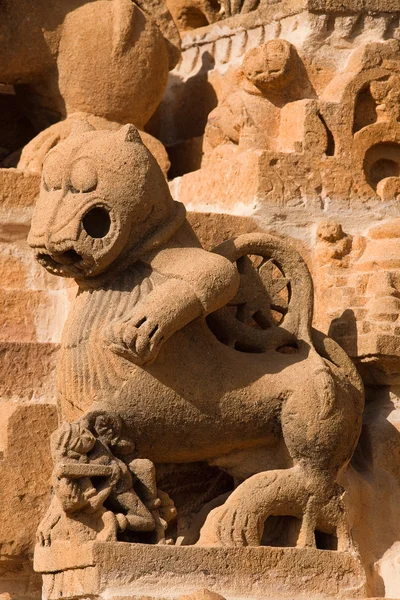 Toit des temples de jaïne de jaisalmer — Photo