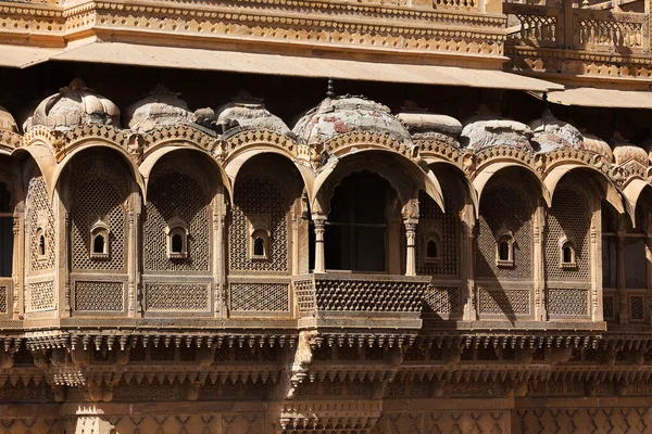 Raj Mahal palazzo reale di Jaisalmer — Foto Stock