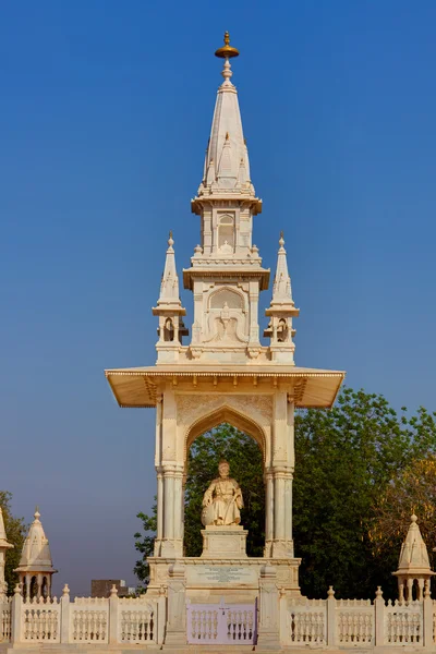 Gangar singh pomnik w bikaner — Zdjęcie stockowe