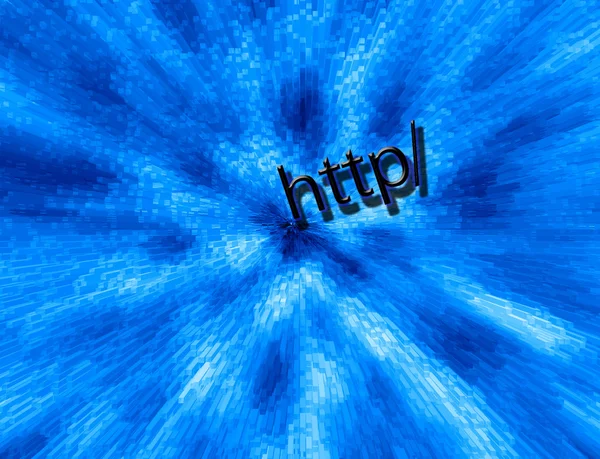 HTTP address. — Stock Photo, Image