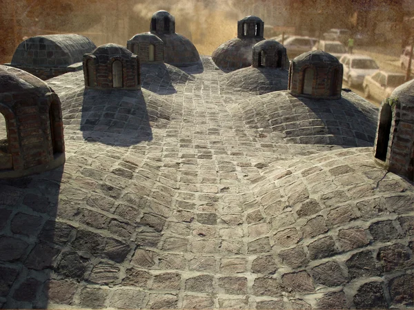 stock image Sulfur baths in Georgia.