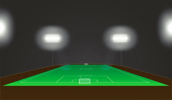Футбольное поле — стоковый вектор