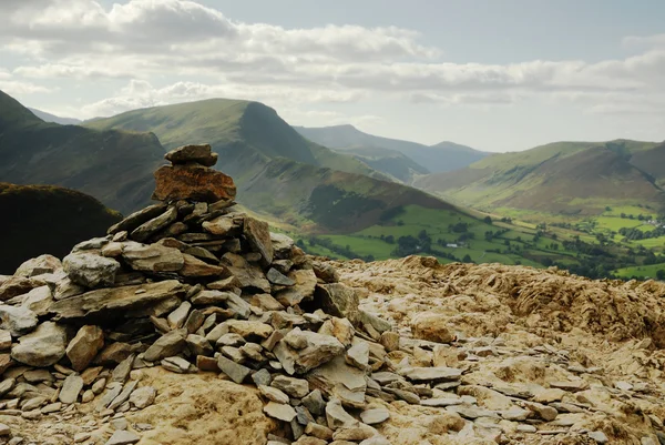 stock image Cairn on Cat Bells