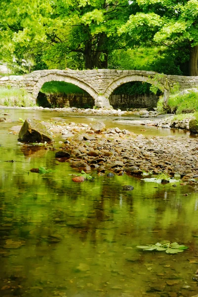 Puente de Pie Antiguo — Foto de Stock