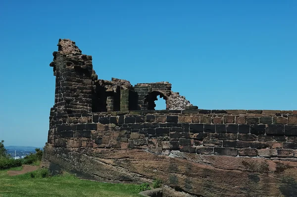 Castle Walls - Runcorn, Inglaterra — Fotografia de Stock