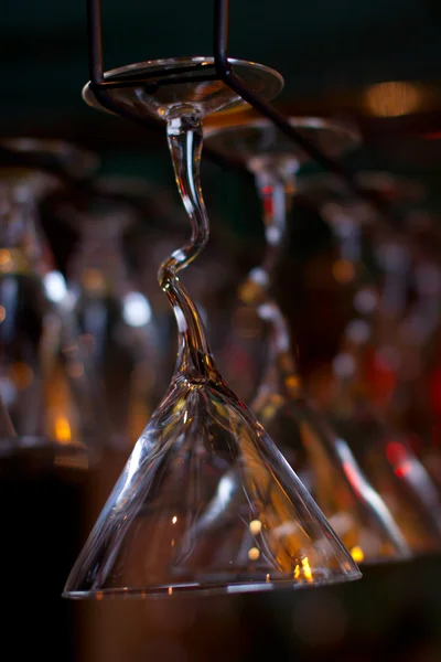 Spousta sklenice na víno — Stock fotografie