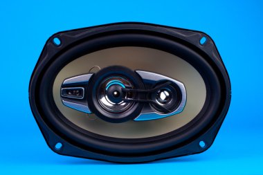 Auto audio system loud speaker clipart