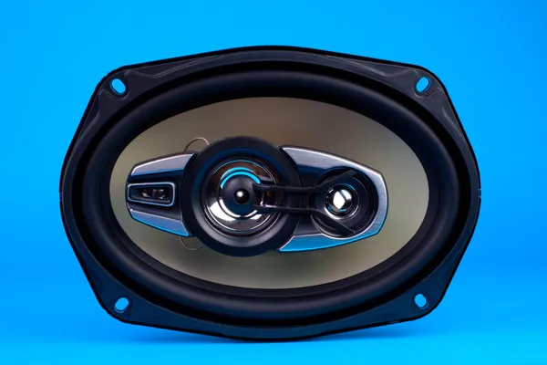 자동차 오디오 시스템 시끄러운 스피커 — 스톡 사진