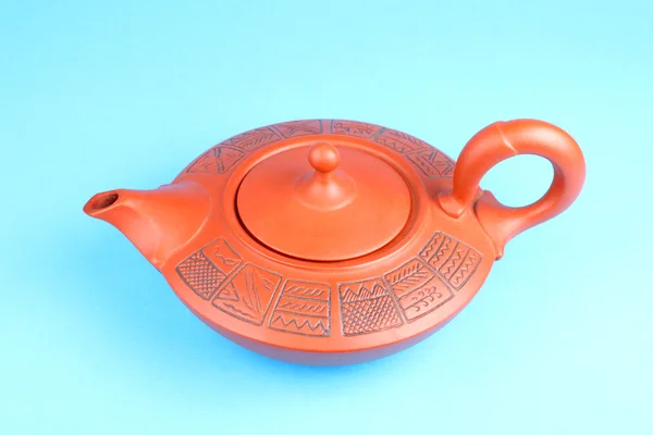 Arabische Teekanne mit Ornament — Stockfoto
