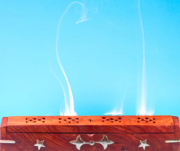 stock image Smoke of Indian incense