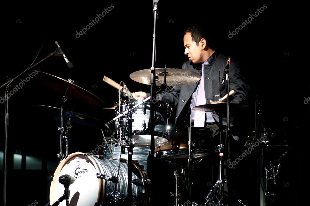 joueur de batterie Jazz — Photo éditoriale © Stambulm 10041867